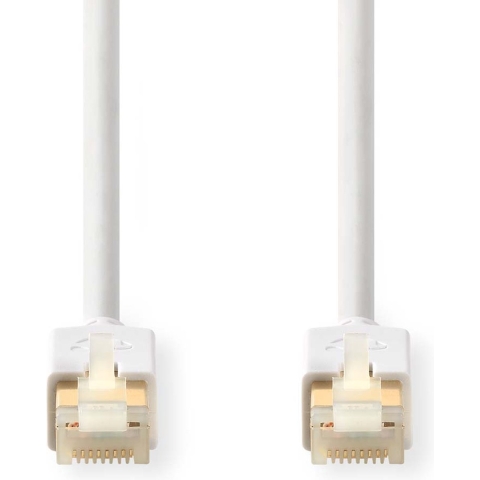 Nedis CCBW85221WT100 Netwerkkabel Cat6 S/ftp Rj45 (8p8c) Male - Rj45 (8p8c) Male 10 M Wit