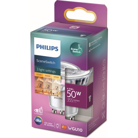 Philips LED SSW 50W GU10 WW 36D RF ND SRT4 Verlichting