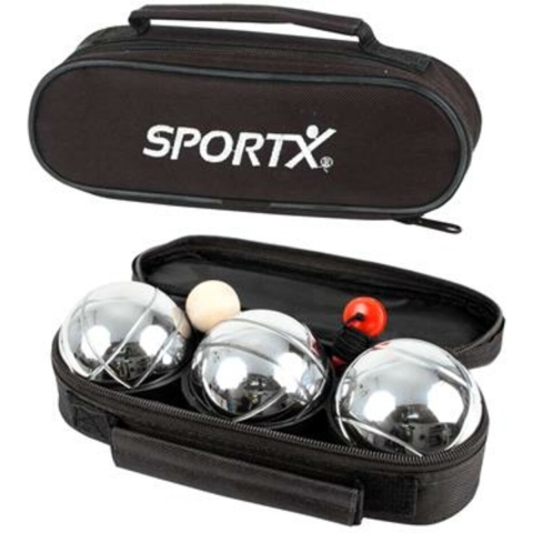 SportX Jeu De Boule Set met 3 Ballen