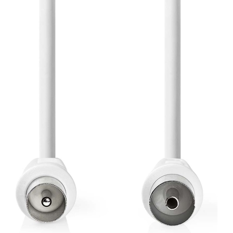 Nedis CSGP40000WT200 Coaxkabel 90 Db Iec (coax) Male - Iec (coax) Female 20 M Wit