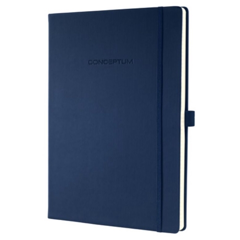 Sigel SI-CO647 Notitieboek Conceptum Pure Donkerblauw A4 194blz Gelijnd