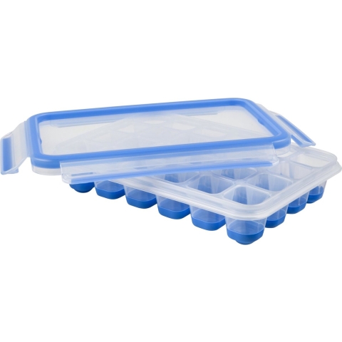 Tefal Masterseal IJsblokjesdoos voor 24 IJsblokjes Blauw/Transparant