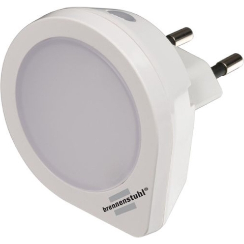 Brennenstuhl 1173190010 Led Nachtlampje Nl 01 Qd Wit Met Schemersensor