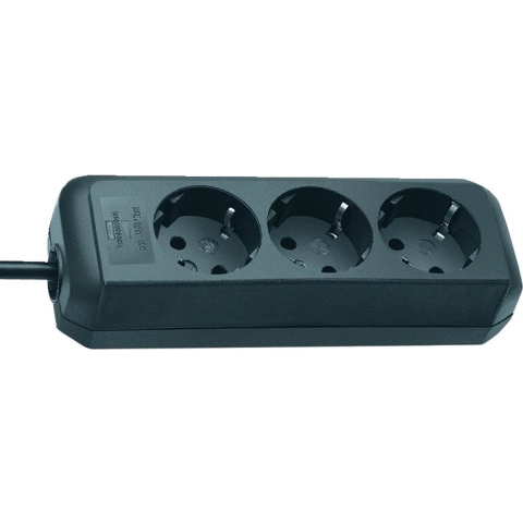 Brennenstuhl 1158620015 Eco-line 3-voudige Stekkerdoos (verdeeldoos En 1,50 M Kabel)