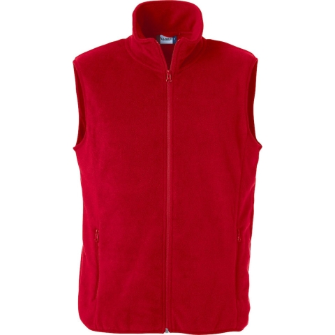 Clique 023902 Basic Polar Fleece Vest - Rood - M