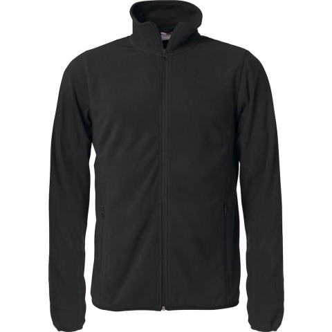 Clique 023914 Basic Micro Fleece Jacket - Zwart - 4XL