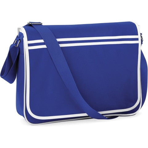 Atlantis BG71 Retro Messenger - Bright-Royal/White - 40 x 30 x 10 cm