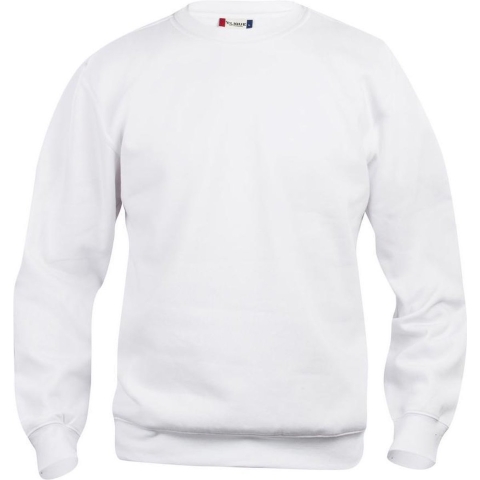 Clique 021030 Basic Roundneck - Wit - L