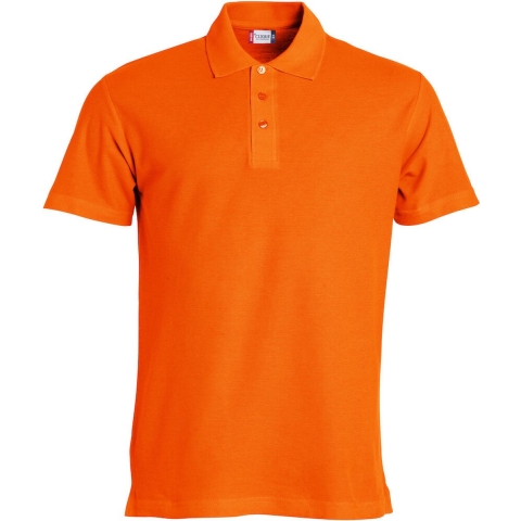 Clique 028230 Basic Polo - Dieporanje - XS