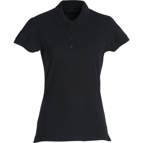 Clique 028231 Basic Polo Ladies - Zwart - XXL