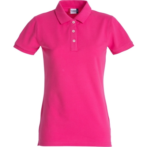 Clique 028241 Stretch Premium Polo Ladies - Helder Kersen - XXL