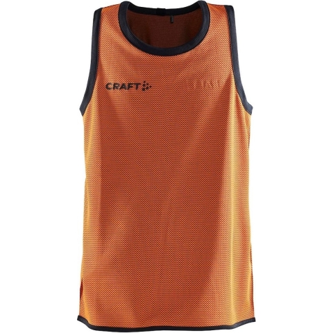 Craft 1911111 Progress Rev. Basket Singlet J - Pump/Black - 158/164