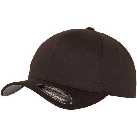 Flexfit FX6277 Wooly Combed Cap - Brown - XS/S