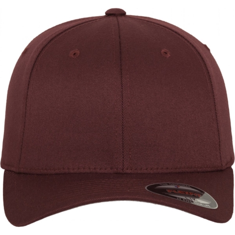 Flexfit FX6277 Wooly Combed Cap - Maroon - S/M