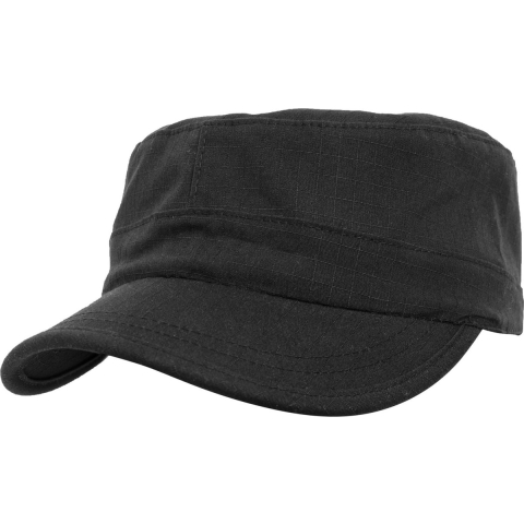 Flexfit FX7077RS Adjustable Top Gun Ripstop Cap - Black - One Size