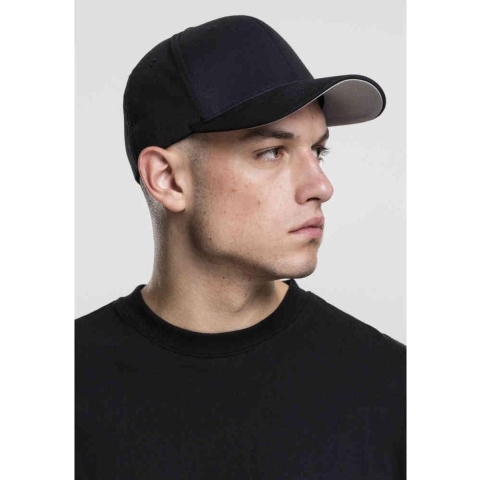 Flexfit FX6277 Wooly Combed Cap - Black - XS/S