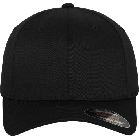 Flexfit FX6277 Wooly Combed Cap - Black/Black - L/XL