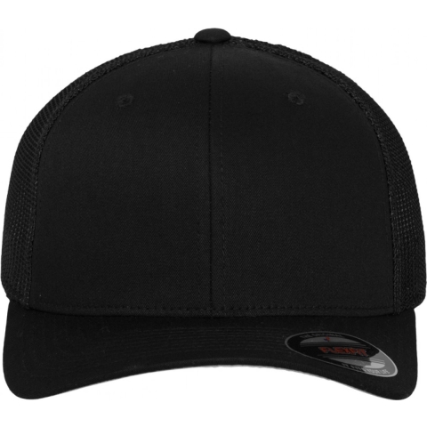 Flexfit FX6511 Flexfit Mesh Trucker Cap - Black - S/M