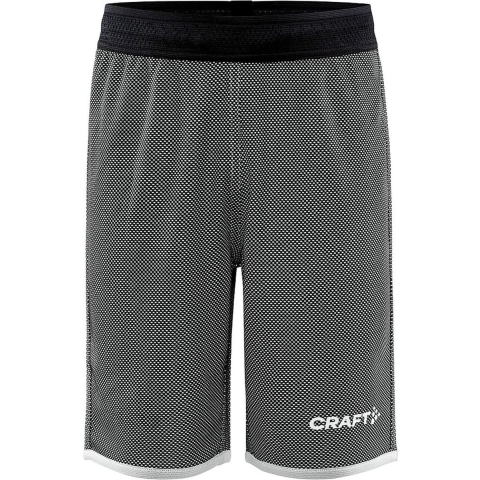 Craft 1911117 Progress Rev. Basket Shorts Jr - Black/White - 158/164