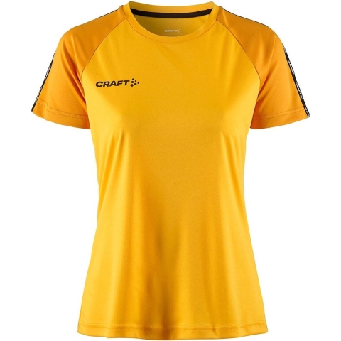 Craft 1912726 Squad 2.0 Contrast Jersey W - Sweden Yellow/Golden - XS