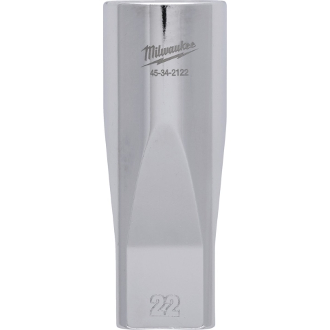 Milwaukee Accessoires 1/2" Lange Dop Metrisch - 22 mm - 4932480042