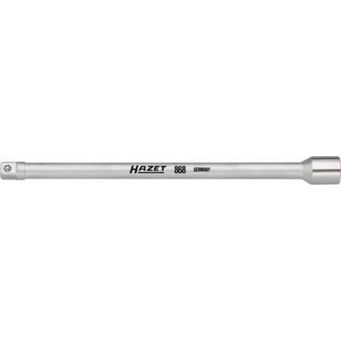 HAZET Verlengstuk 868 · 1/4 inch (6,3 mm) vierkant hol · 1/4 inch (6,3 mm) vierkant massief · Lengte: 147 mm