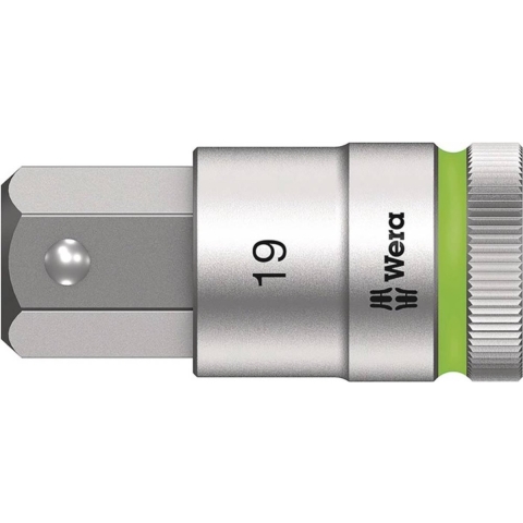 Wera 8740 C HF Zyklop Bit/dop-combinatie met Vasthoudfunctie met 1/2" Aandrijving , 19.0 x 60 mm - 1 stuk(s) - 05003829001