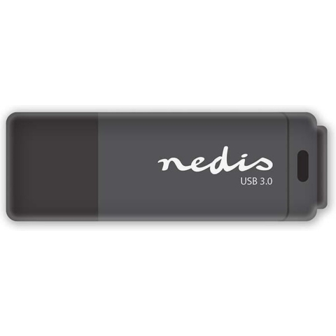 Nedis Flash Drive | 128 GB | USB Type-A | 80 MB/s | 10 MB/s | 1 stuks - FDRIU3128BK FDRIU3128BK
