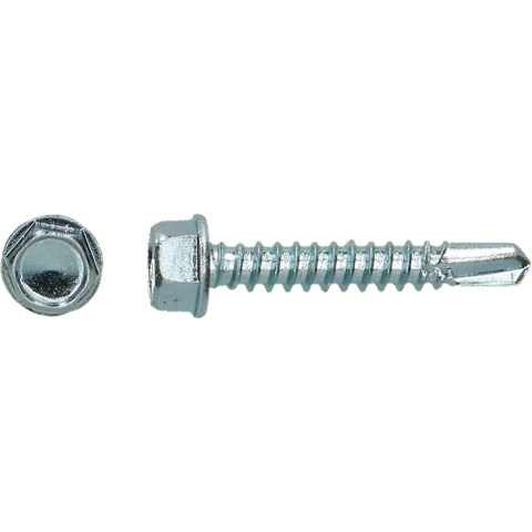 pgb-Europe PGB-FASTENERS | Zelfborende schroef D.7504K Ø 6,3x50 Zn (10) | 200 st 07504K001006305003
