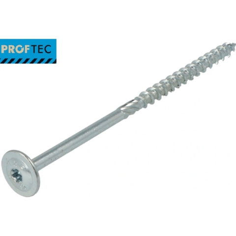 Proftec Houtbouwschroef Vz Tk +Snijpunt Torx TX40 8.0X50 | 100 stuks - 5212.01.61901