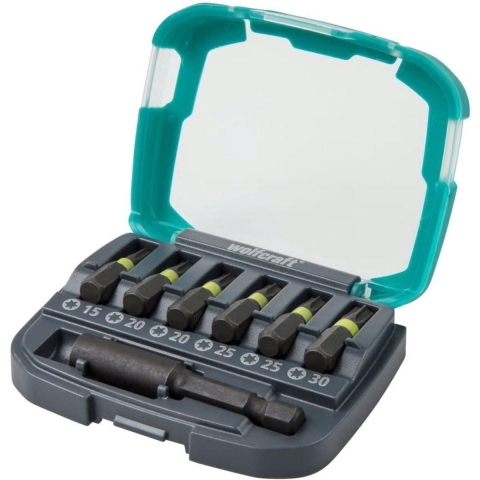Wolfcraft Impact-bit-box | TORX® | T15-30 | 7-delig | 1 set - 2969000