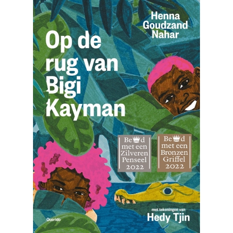 Op de rug van Bigi Kayman (Hardback)
