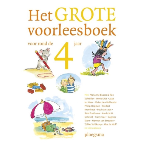Het grote voorleesboek voor rond de 4 jaar (Hardback)