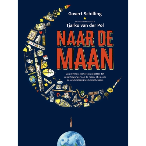 Naar de maan (Hardback)