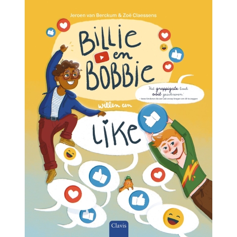 Billie en Bobbie willen een like (Hardback)