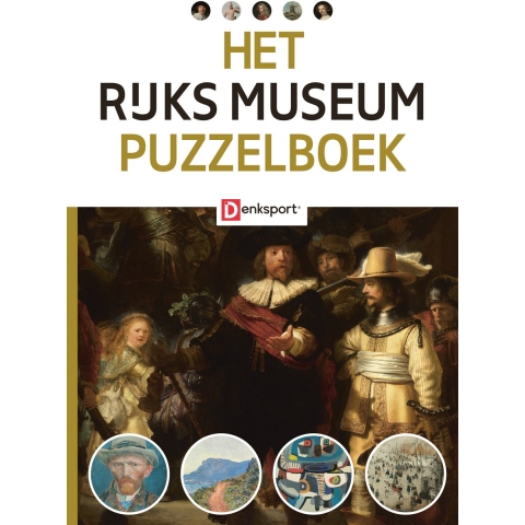 Het Rijksmuseum puzzelboek (Hardback)