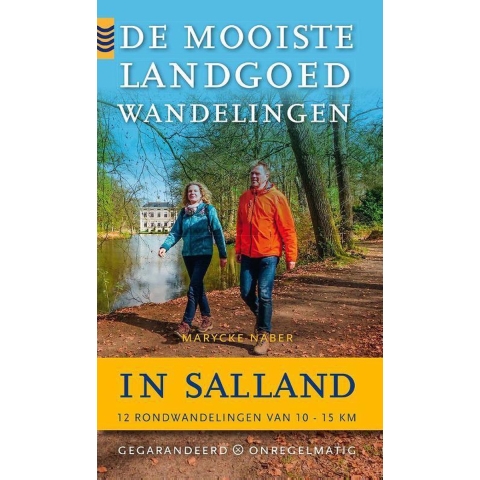 De mooiste landgoedwandelingen in Salland (Paperback)