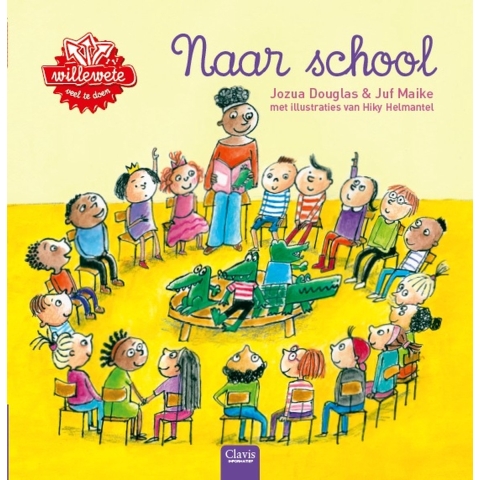 Naar school (Hardback)