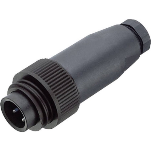 binder 99-0209-00-04 Ronde connector Stekker, recht Totaal aantal polen: 3 + PE Serie (ronde connectoren): 692 1 stuk(s)