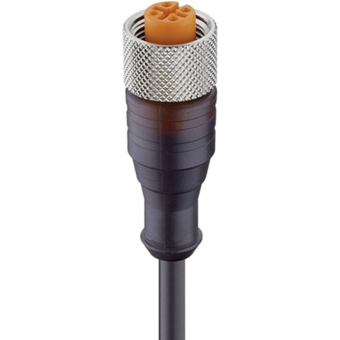Lumberg Automation 17615-1 Sensor/actuator connector, geassembleerd M12 Aantal polen (sensoren): 3 Bus, recht 5.00 m 1 stuk(s)