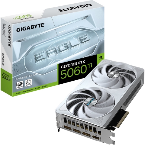 Gigabyte Nvidia GeForce RTX 5060 Ti Videokaart GeForce RTX 5060 Ti 16 GB GDDR7-RAM