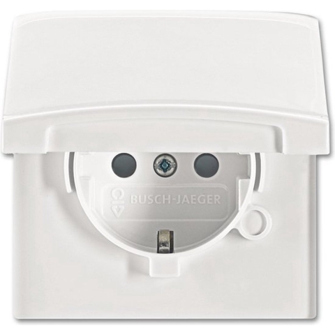 ABB 2CKA002064A0294 Apparaatinzetstuk IP44 Zuiver wit (RAL 9010), Wit
