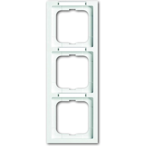 Busch-Jaeger 2CKA001754A4366 Frame Frame 3-voudig Future lineair Verkeerswit, Wit 1 stuk(s)