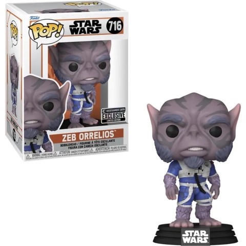 Star Wars The Mandalorian Funko Pop Vinyl: - Zeb Orrelios