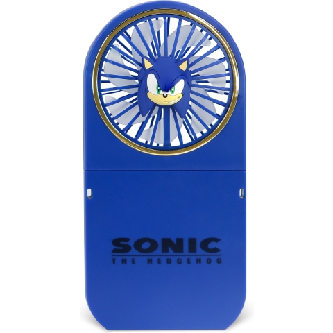 Sonic - Folding Mini Fan - 3D Character