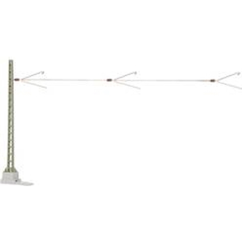 Viessmann Modelltechnik 4122 H0 Bovenleidingmast met arm Universeel 1 stuk(s)