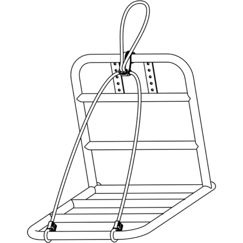 Snelbinder Loopfix Jakarta wit/zwart