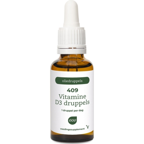 Gratis Verzending: AOV 409 Vitamine D3 druppels 15 ml