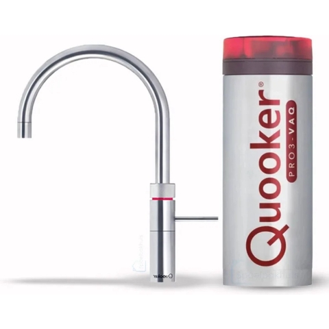 Quooker Fusion Round Pro3 RVS met Pro3 reservoir voor 3 liter