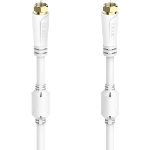 Hama SAT-aansluitkabel F-connector - F-connector Verguld 1,5 M 100 DB